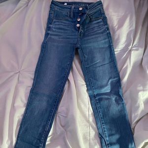 Women’s Super High Rise Button Up Jeggings